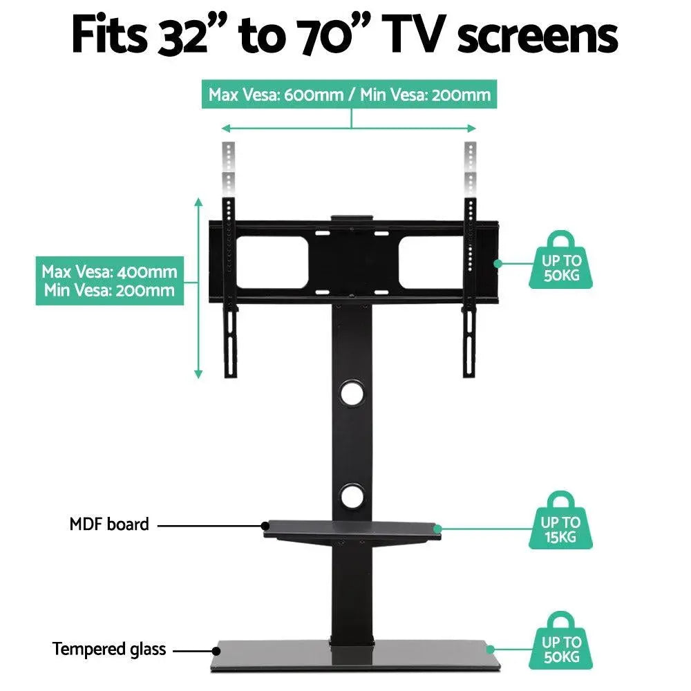 Artiss Floor TV Stand with Bracket Shelf Mount Deals499