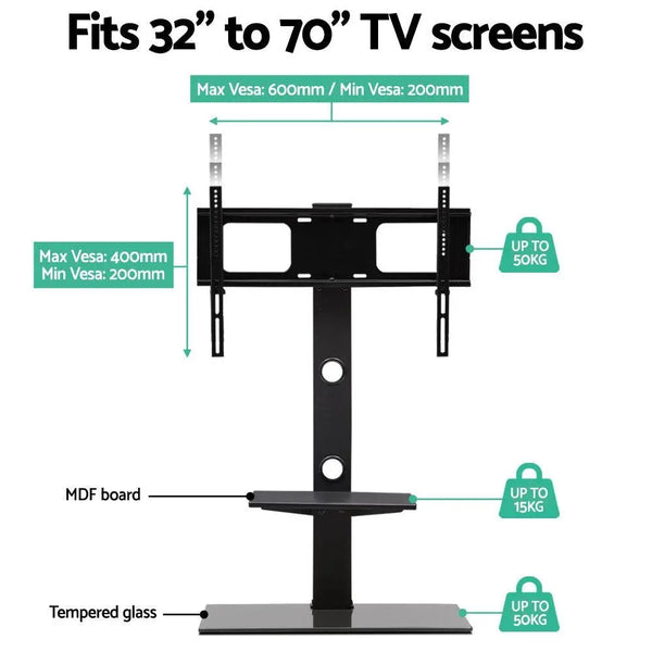 Artiss Floor TV Stand with Bracket Shelf Mount Deals499