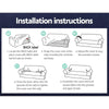 Artiss High Stretch Sofa Cover Couch Lounge Protector Slipcovers 3 Seater Grey Deals499