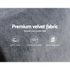 Artiss King Size Fabric Bed Headboard - Grey Deals499