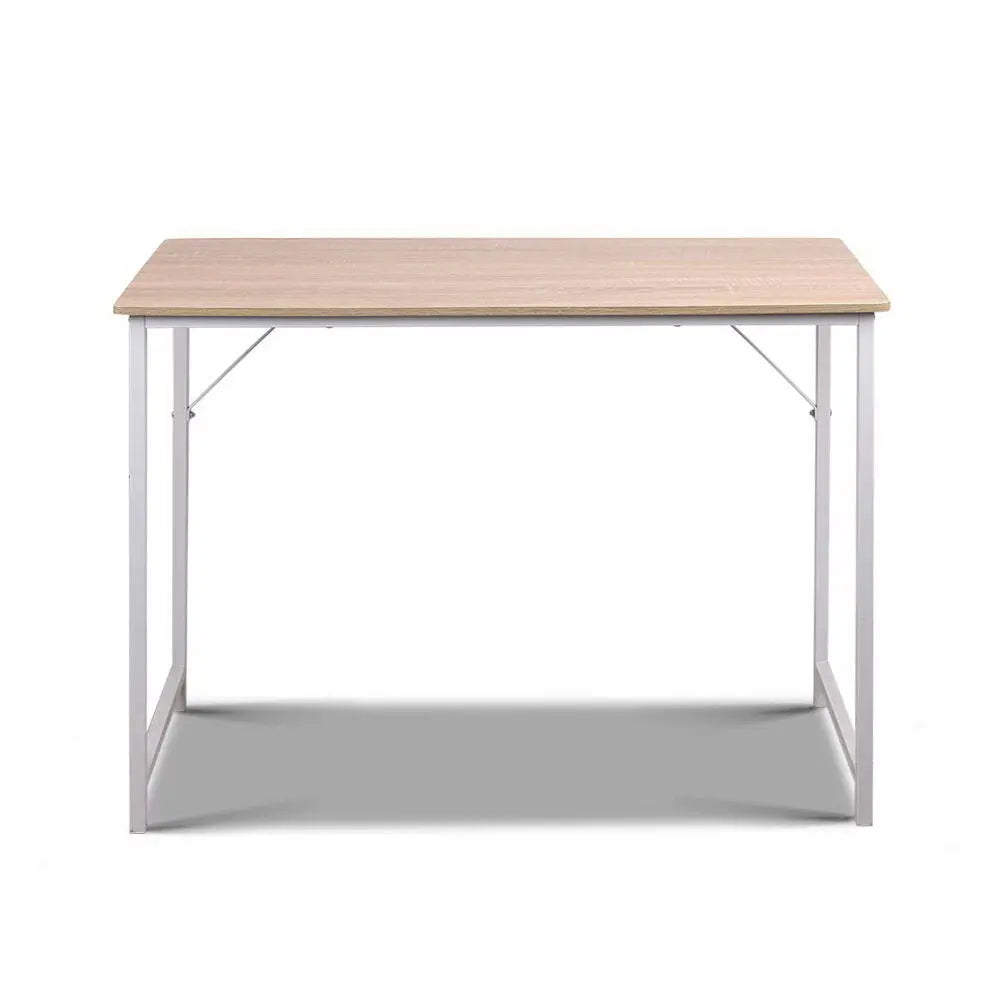 Artiss Minimalist Metal Desk - White Deals499