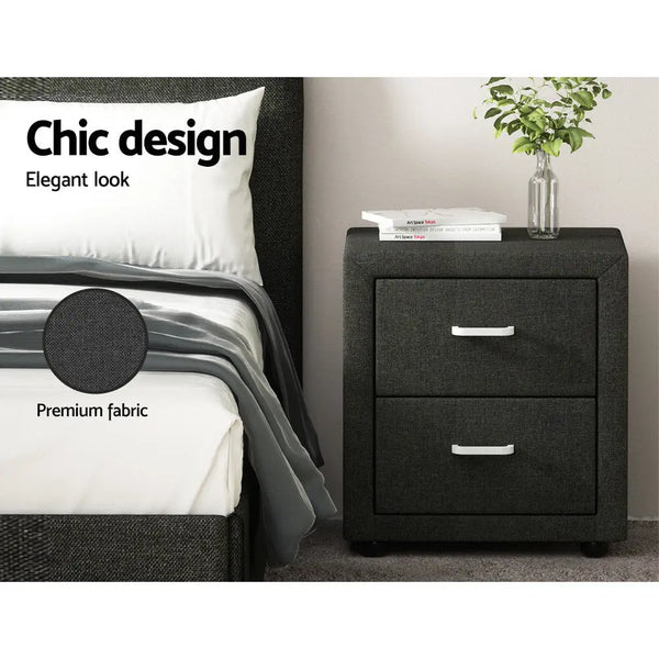 Artiss Moda Bedside table - Charcoal Deals499