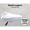Artiss PU Leather Swivel Saddle Salon Chair - White Deals499