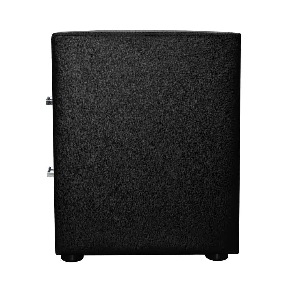 Artiss PVC Leather Bedside Table - Black Deals499