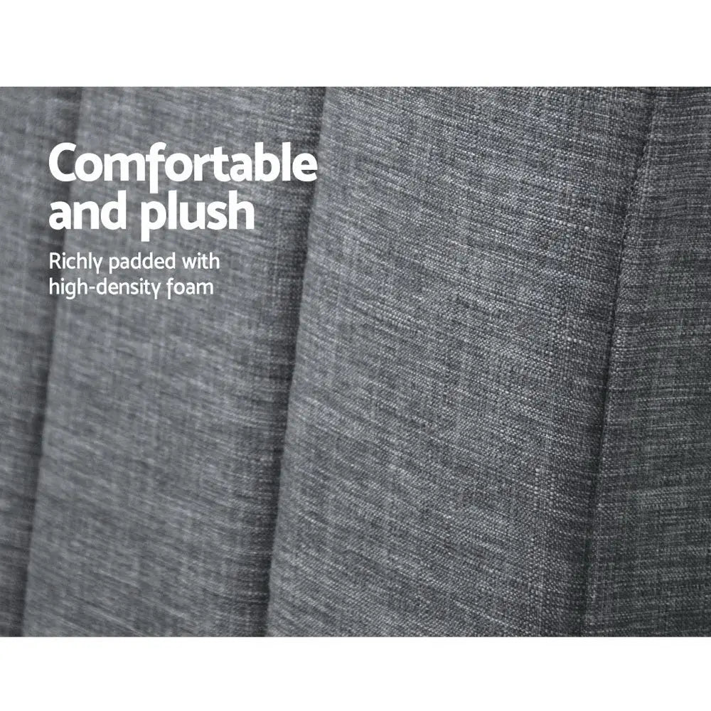 Artiss QUEEN Size Bed Head SALA Headboard for Base Frame Linen Upholstered Deals499