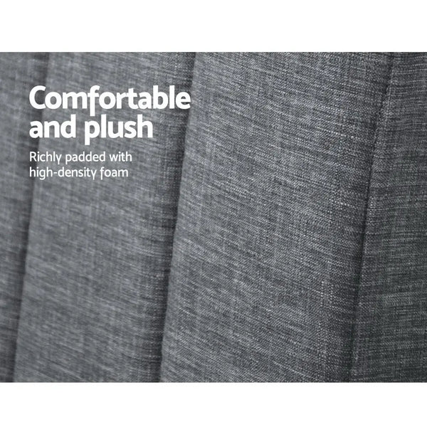 Artiss QUEEN Size Bed Head SALA Headboard for Base Frame Linen Upholstered Deals499