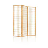Artiss Room Divider Screen Wood Timber Dividers Fold Stand Wide Beige 3 Panel Deals499