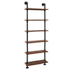Artiss Rustic Wall Shelves Display Bookshelf Industrial DIY Pipe Shelf Brackets Deals499