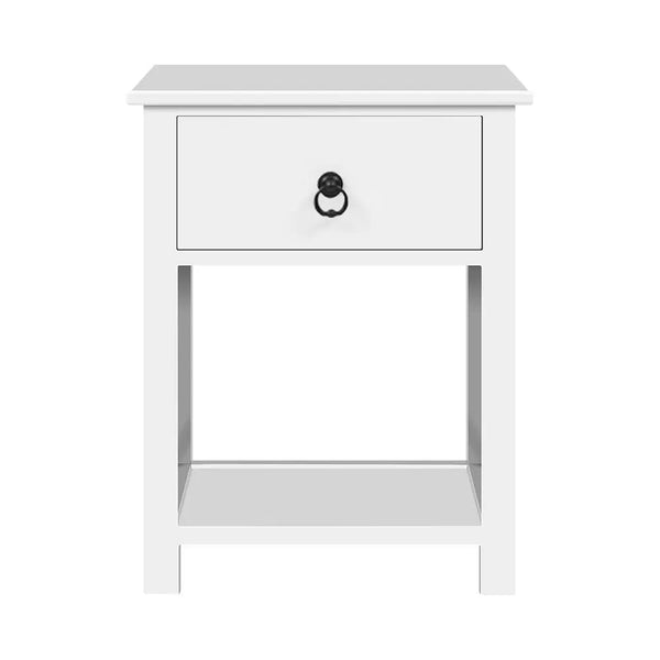 Artiss Set of 2 Bedside Tables Drawers Side Table Nightstand Lamp Chest Unit Cabinet Deals499