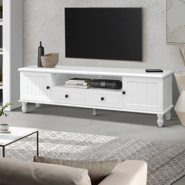 Artiss TV Cabinet Entertainment Unit Stand French Provincial Storage 160cm KUBI Deals499