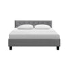 Artiss Vanke Bed Frame Fabric- Grey Queen Deals499