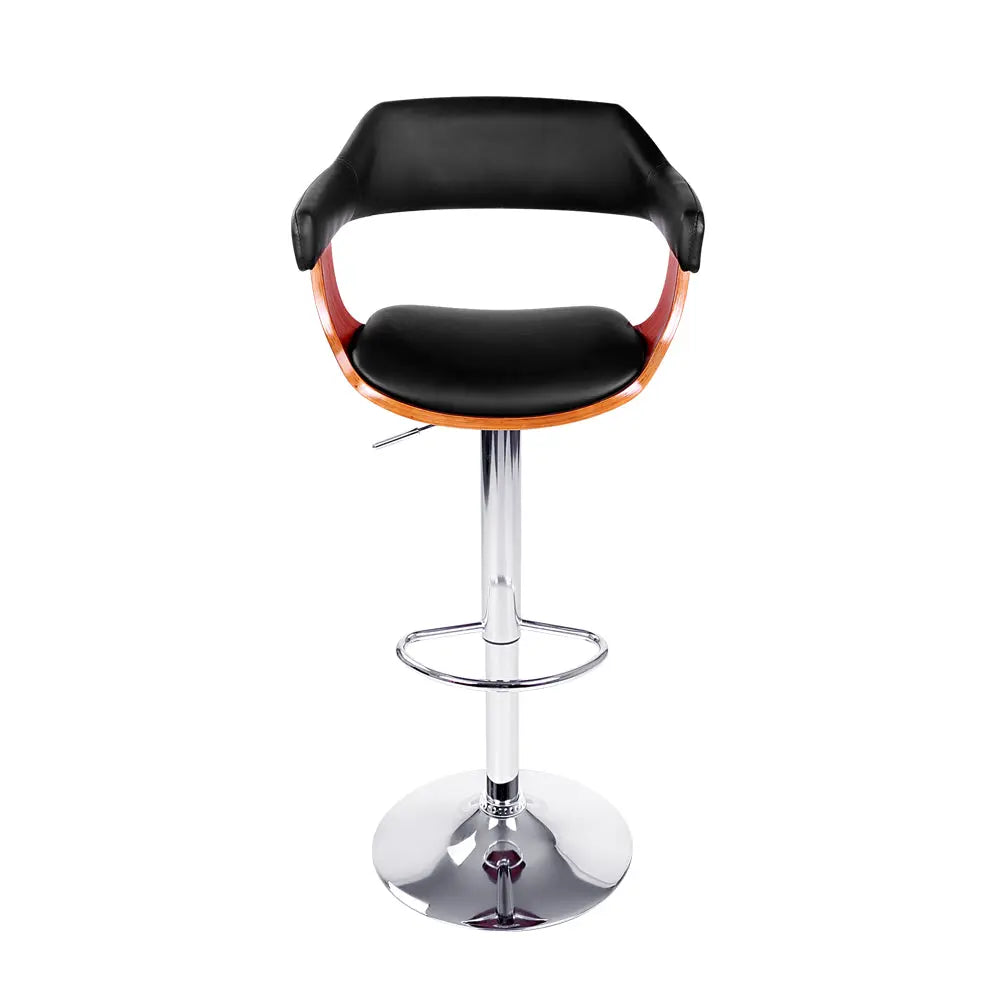 Artiss Wooden Bar Stool - Black and Wood Deals499