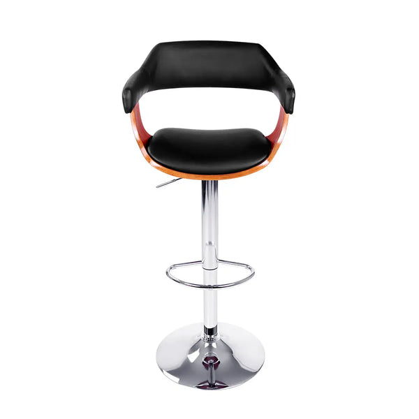 Artiss Wooden Bar Stool - Black and Wood Deals499