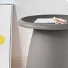ArtissIn Coffee Table Mushroom Nordic Round Small Side Table 50CM Grey Deals499
