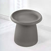 ArtissIn Coffee Table Mushroom Nordic Round Small Side Table 50CM Grey Deals499