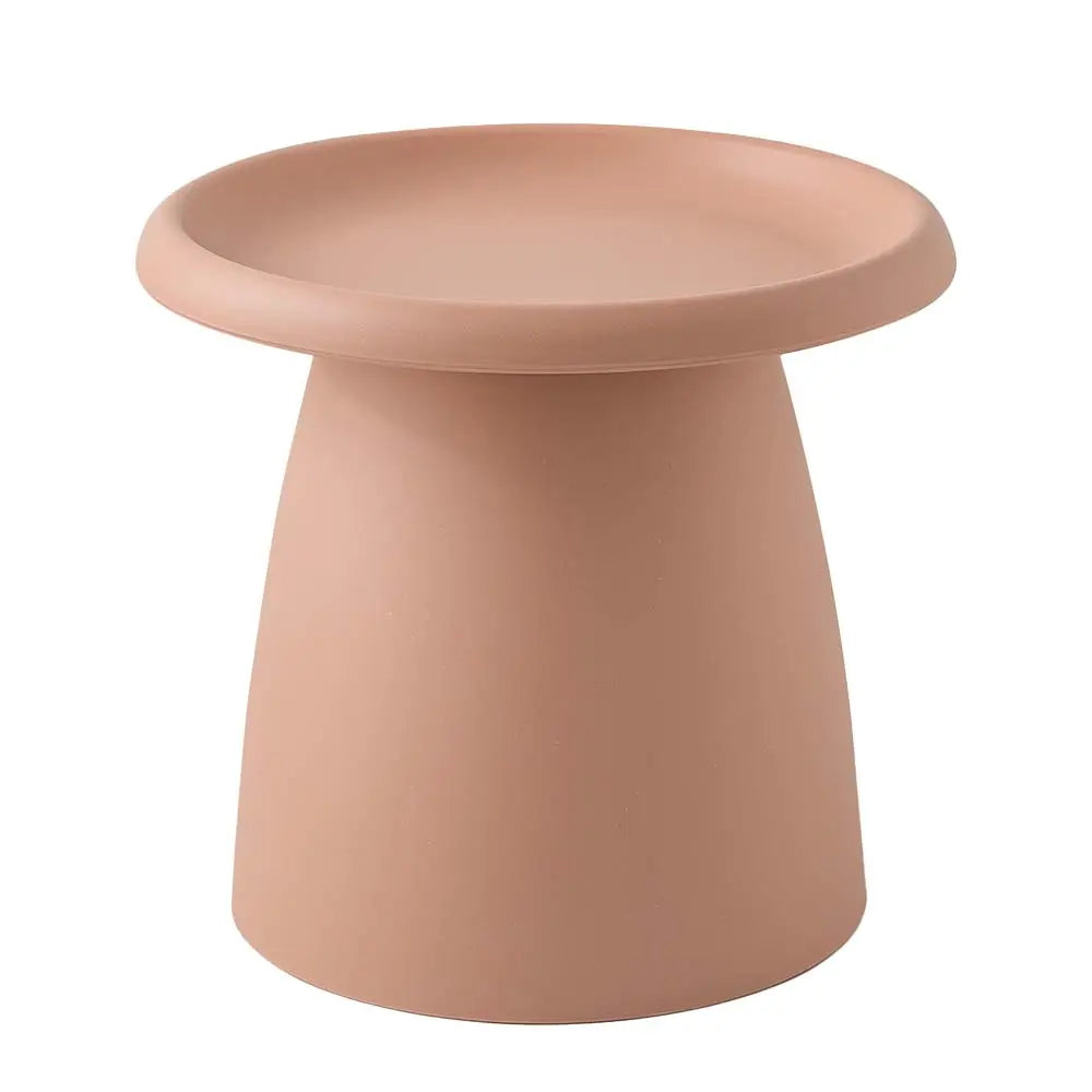 ArtissIn Coffee Table Mushroom Nordic Round Small Side Table 50CM Pink Deals499
