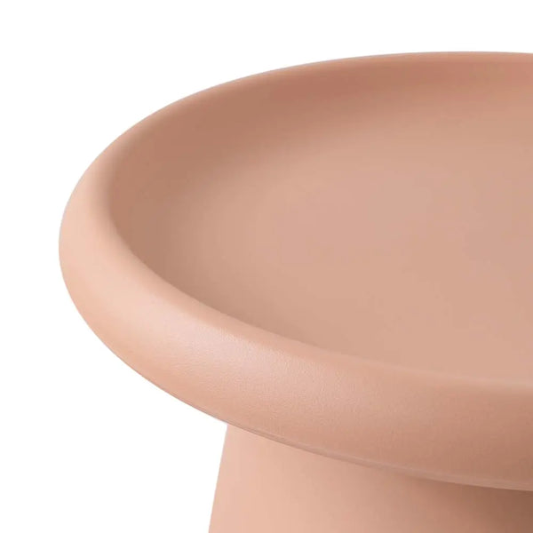 ArtissIn Coffee Table Mushroom Nordic Round Small Side Table 50CM Pink Deals499