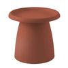 ArtissIn Coffee Table Mushroom Nordic Round Small Side Table 50CM Red Deals499