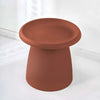 ArtissIn Coffee Table Mushroom Nordic Round Small Side Table 50CM Red Deals499