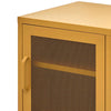 ArtissIn Mini Mesh Door Storage Cabinet Organizer Bedside Table Yellow Deals499