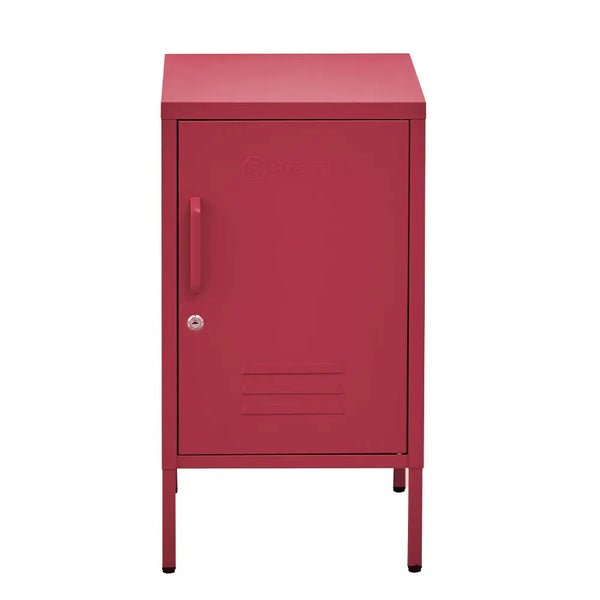 ArtissIn Mini Metal Locker Storage Shelf Organizer Cabinet Bedroom Pink Deals499