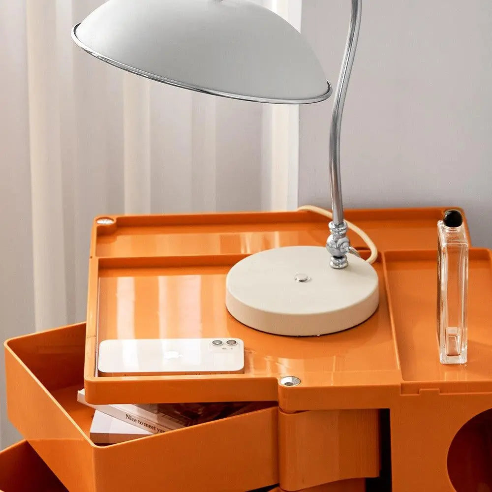 ArtissIn Replica Boby Trolley Bedside Table Storage Shelf Mobile 5 Tier Orange Deals499