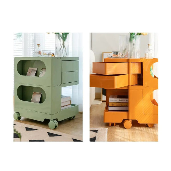 ArtissIn Replica Boby Trolley Mobile Storage Cart Shelf Drawer 3 Tier Pink Deals499