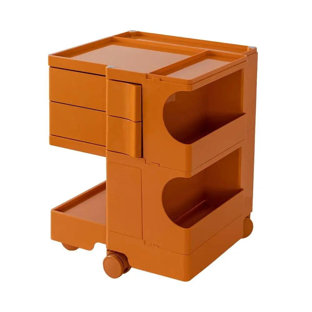 ArtissIn Replica Boby Trolley Storage Bedside Table Mobile Cart 3 Tier Orange Deals499