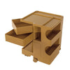 ArtissIn Replica Boby Trolley Storage Bedside Table Mobile Cart 3 Tier Yellow Deals499