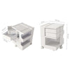 ArtissIn Replica Boby Trolley Storage Drawer Cart Shelf Mobile 3 Tier White Deals499