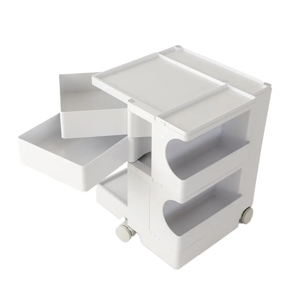 ArtissIn Replica Boby Trolley Storage Drawer Cart Shelf Mobile 3 Tier White Deals499