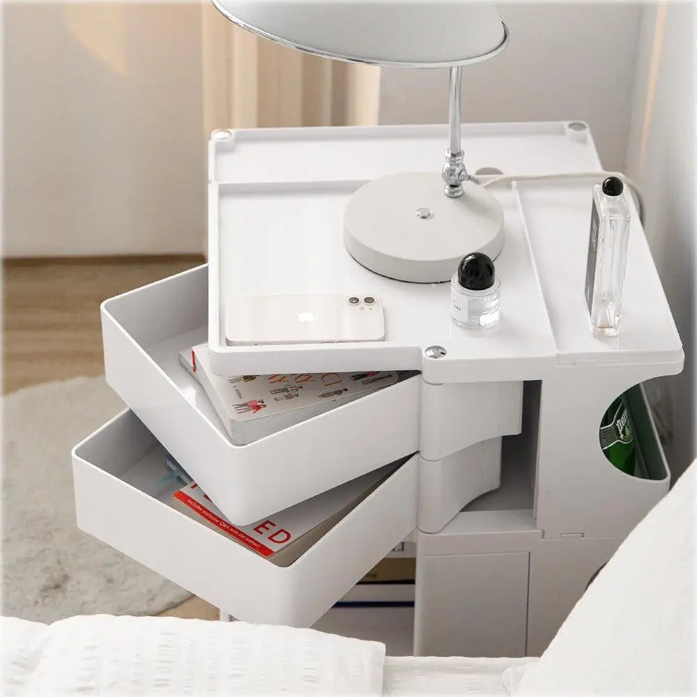 ArtissIn Replica Boby Trolley Storage Drawer Cart Shelf Mobile 3 Tier White Deals499