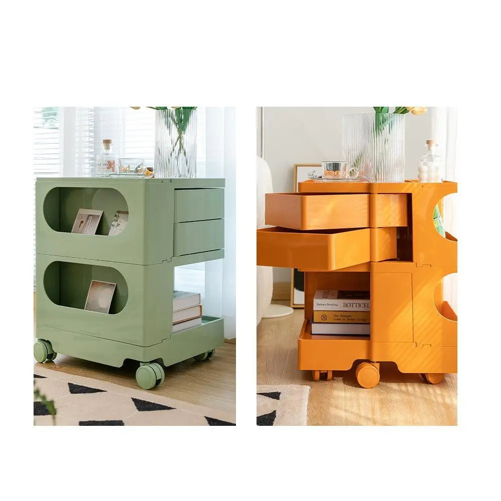ArtissIn Replica Boby Trolley Storage Drawer Cart Shelf Mobile 3 Tier White Deals499