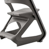 ArtissIn Set of 4 Dining Chairs Office Cafe Lounge Seat Stackable Plastic Leisure Chairs Grey Deals499
