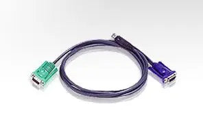 Aten 3.0m 3in1 VGA, USB Console KVM Split Cable HDB-15M to SPHD-15M ATEN