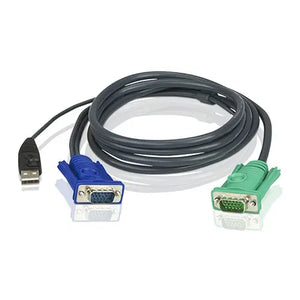Aten 5m USB KVM Cable to suit CS8xU, CS174x, CS13xx, CS17xxA, CS17xxi CL5xxx, CL58xx ATEN