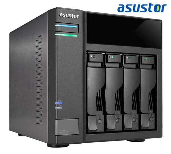 ASUSTOR AS6004U 4-bay expansion box support USB3.0 power sync mechanism Maximum 64TB Hot Swap ASUSTOR