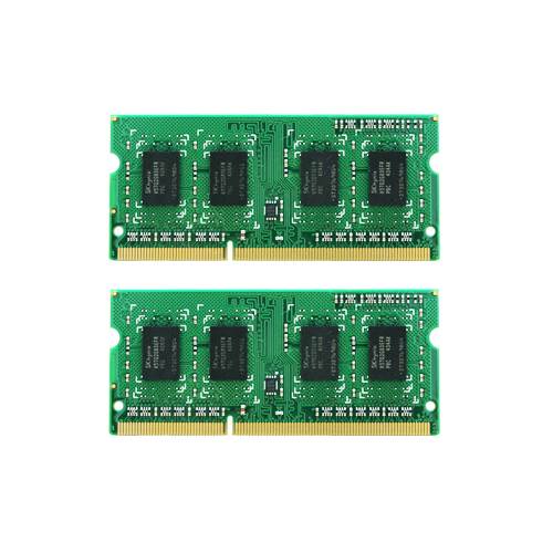 SYNOLOGY 16GB (2x8GB) DDR3L 1600MHz Unbuffered SODIMM 204-pin 1.35V/1.5V RAM Module for DS1517+ / DS1817+ / RS818+ / RS818RP+ SYNOLOGY