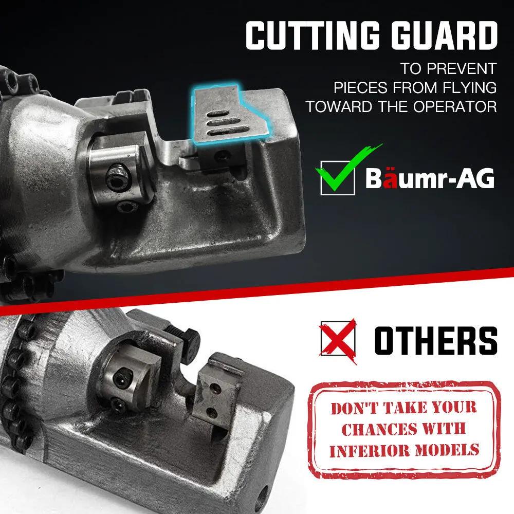 BAUMR-AG 850W 16mm Rebar Cutter Hydraulic Electric Reo Bar Portable Machine Re Deals499