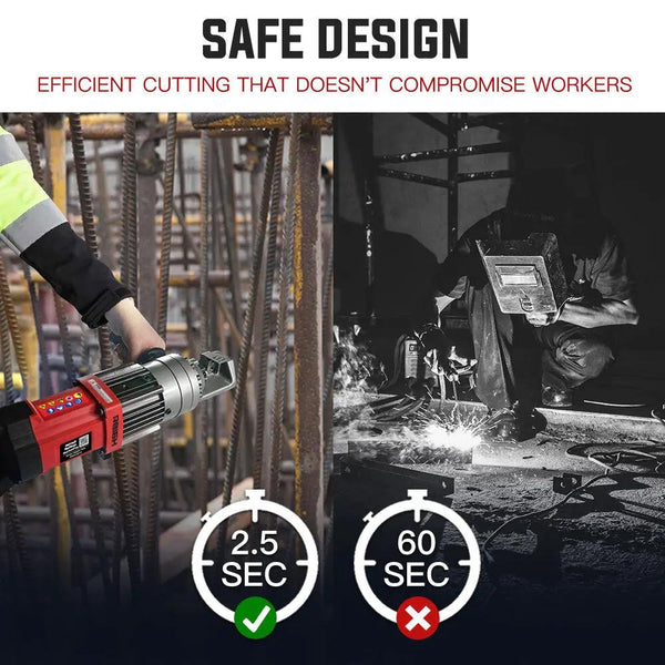 BAUMR-AG 850W 16mm Rebar Cutter Hydraulic Electric Reo Bar Portable Machine Re Deals499