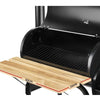 Grillz 2-in-1 Offset BBQ Smoker - Black Deals499