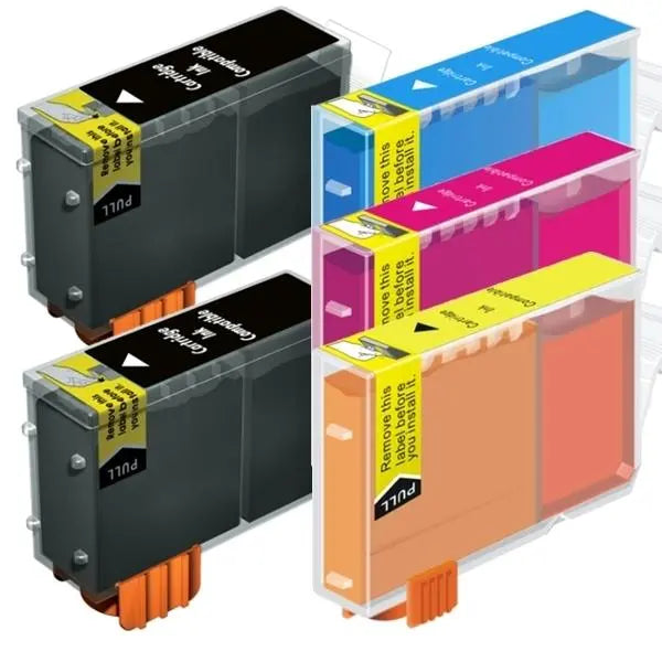BCI-3 Black / Bci-3 Bci-6 Colours Compatible Inkjet Cartridge Set  5 Ink Cartridges CANON