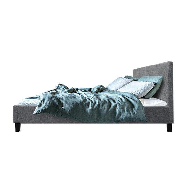 Artiss Neo Bed Frame Fabric - Grey Queen Deals499
