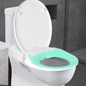 Non Electric Bidet Toilet Seat Bathroom  - White Deals499