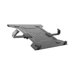 BRATECK Steel Laptop Holder Fits10'-15.6' for most desk mounts with standard 75x75/100x100 VESA plate BRATECK