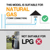 BROMIC Supaheat II Natural Gas Indoor Room Heater Portable Floor Flueless Deals499