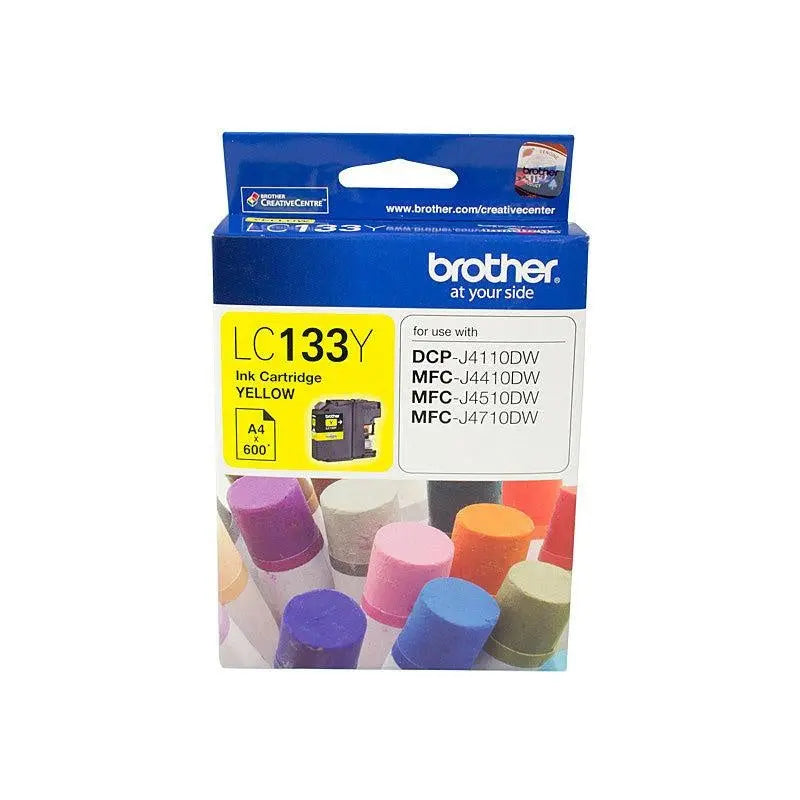 BROTHER LC133 Yellow Ink Cartridge BROTHER