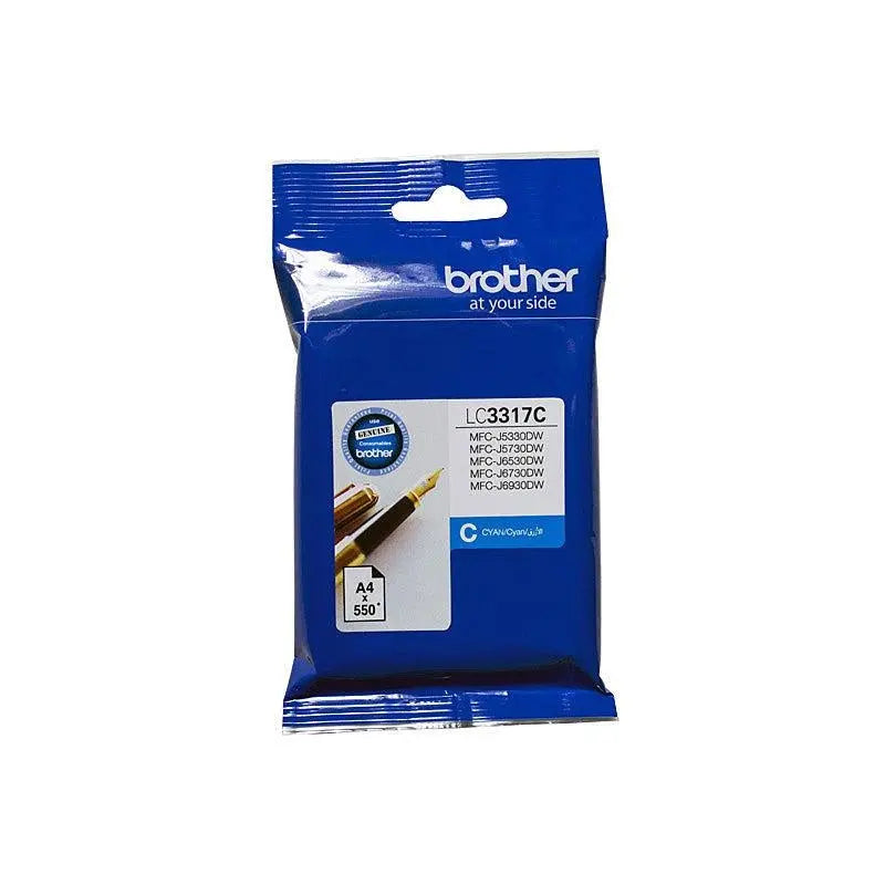 BROTHER LC3317 Cyan Ink Cartridge BROTHER