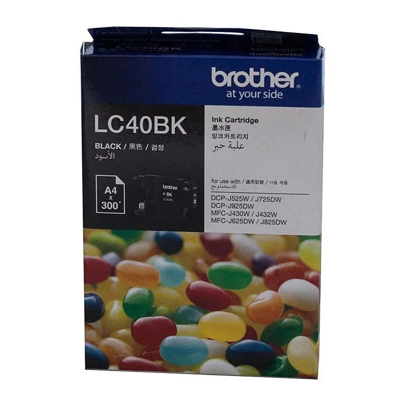 BROTHER LC40 Black Ink Cartridge BROTHER