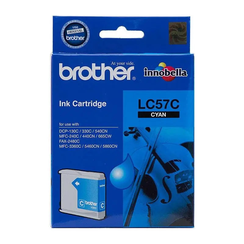 BROTHER LC57 Cyan Ink Cartridge BROTHER